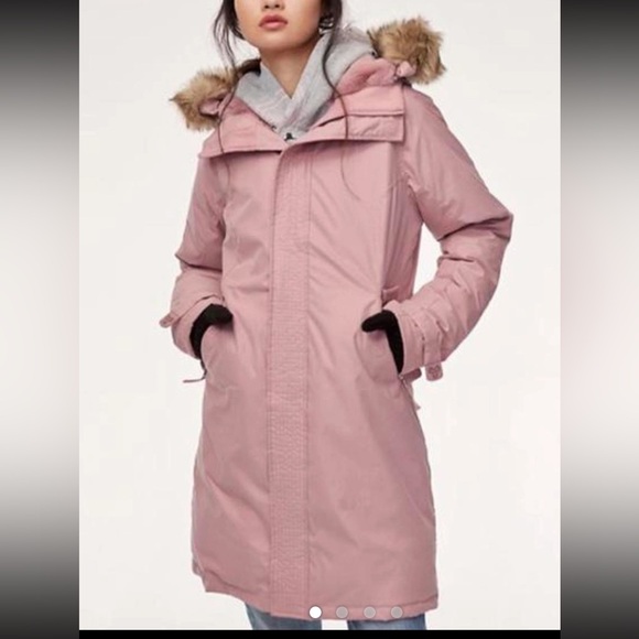 TNA Summit Parka in the colour PINK. (XXS) - Picture 3 of 9
